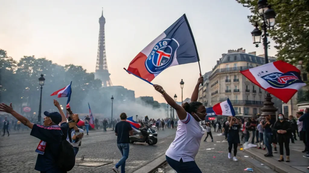 Violences lors des célébrations à Paris